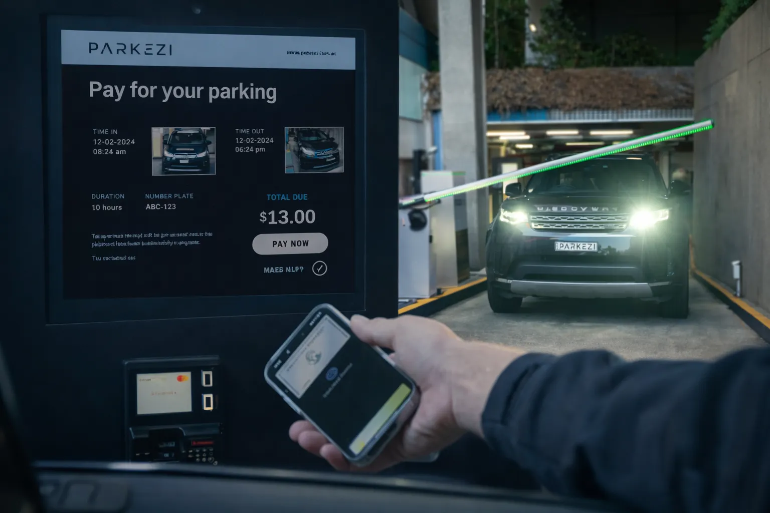 Parkezi ANPR car parking